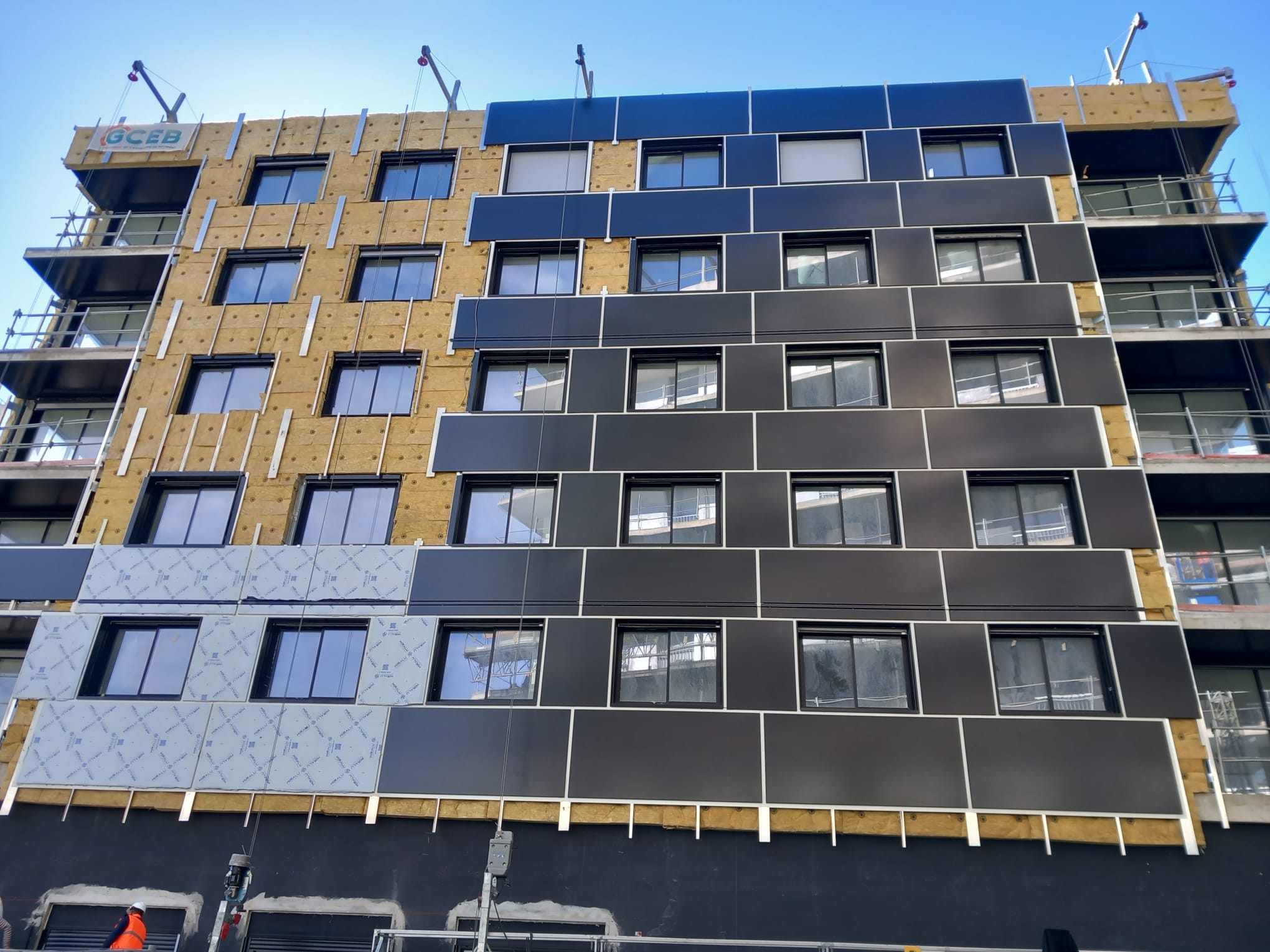 Chantier façadier